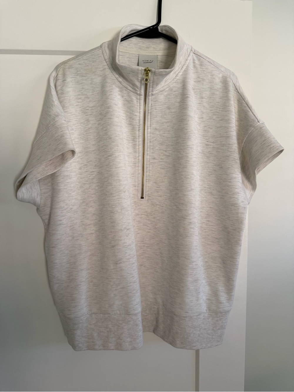 Varley Double Soft Half Zip Tee